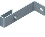 Wandhalter G.1,2kg Stahl verz. starr f.Wandabstand 200mm Zarges