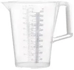 Messbecher 5l blau bedruckte Skala PP PRESSOL