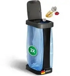 Novaliv 2x M&uuml;llsackst&auml;nder mit Deckel f&uuml;r 70L-120L M&uuml;lls&auml;cke, extra Robust...