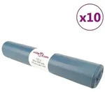 vidaXL M&uuml;lls&auml;cke 100 Stk. Blau 120 L