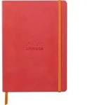 Rhodia Notizbuch A5 Softcover, 80 Bl elfenbein 90g, liniert, Koralle 117380C