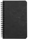 Clairefontaine 5x Spiralbuch Age Bag 11X17cm liniert 60 Blatt Schwarz 786161C