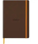 Rhodia Notizbuch A5 Softcover, 80 Bl elfenbein 90g, liniert, Bronze 117384C