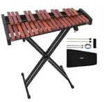 VEVOR Glockenspiel, 32 Noten, professionelles Xylophon-Schlaginstrument aus...
