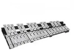 VEVOR Glockenspiel-Xylophon-Set mit 32 T&ouml;nen, Schlaginstrument mit Schl&auml;geln,