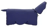 vidaXL Pferdedecke Marineblau 115 cm Polyester