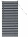 vidaXL Balkenjalousien Dunkelgrau 130 x 55 cm Aluminium