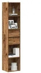 vidaXL B&uuml;cherregal Altholz-Optik 36x30x171 cm Holzwerkstoff