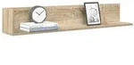 vidaXL Wandregale 2 Stk. Sonoma-Eiche 100x16,5x16,5 cm Holzwerkstoff