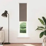 vidaXL Verdunkelungsrollo Kaffeebraun 45x230 cm Stoffbreite 40,7 cm