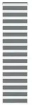 vidaXL Zebrarollo Dunkelgrau 60x230 cm Stoffbreite 55,9 cm Polyester