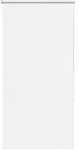 vidaXL Verdunkelungsrollo Wei&szlig; 70x175cm Stoffbreite 65,7 cm Polyester