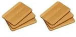 KESPER | Fr&uuml;hst&uuml;cksbrettchen | 6er Pack | Buchenholz | Holz Schneidbrett f&uuml;r...