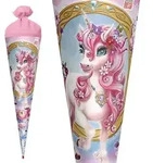 "ROTH Schult&uuml;te "Einhorn Beauty", rund, 700 mm"