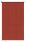 vidaXL Au&szlig;enrollo 90% UV-Block Terrakotta 60 x 140 cm HDPE