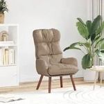 vidaXL Relaxsessel Cappuccinobraun Kunstleder