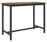 vidaXL Tisch Ger&auml;ucherte Eiche 100 x 50 x 76,5 cm
