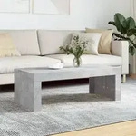 vidaXL Couchtisch Betongrau 102x50x36 cm Holzwerkstoff