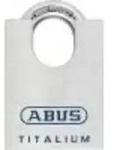 96CS TitaliumTM - ABUS Vorhangschloss - security level 8 - Schlossabmessung (H x B x