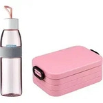 Mepal Take a Break midi + Trinkflasche Ellipse-Nordic pink &ndash; Lunchbox mit...