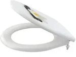 Alcadrain A604 FLOWER WC-Sitz universal SOFTCLOSE, Duroplast