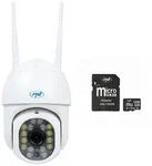 PNI IP440 WiFi PTZ kabellose Video&uuml;berwachungskamera, 4 MP, Digitalzoom,