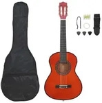 "vidaXL 8-tlg. Klassische Gitarre Set f&uuml;r Anf&auml;nger 1/2 34""