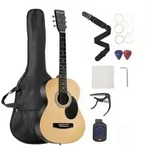 VEVOR Dreadnought Akustik Gitarre 39 in / 990,6 mm Anf&auml;ngerpaket f&uuml;r...