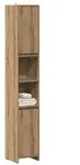 vidaXL Badschrank Artisan-Eiche 30x30x183,5 cm Holzwerkstoff