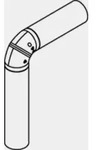 Viessmann Bogen 90&deg; DN180 kompakt (EPP) 7202970