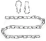 230kg H&auml;ngesessel Kette 100cm Aufh&auml;ngung 2 Karabiner f&uuml;r H&auml;ngematte Boxsack