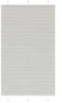 vidaXL Plissee Hellgrau 120x200 cm Stoffbreite 119,4 cm Polyester