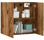 vidaXL Wandschrank Altholz-Optik 60x31x60 cm Holzwerkstoff