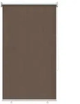 vidaXL Au&szlig;enrollo 90% UV-Block Taupe 60 x 230 cm HDPE
