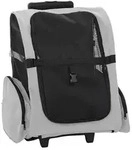 vidaXL Trolley f&uuml;r Haustiere 3-in-1 Grau 48x32x57 cm cm Oxford-Gewebe