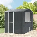 vidaXL Voliere Anthrazit 310x215x247 cm aus Stahl