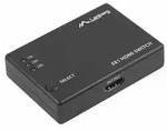 Lanberg Switch Video 3x HDMI + Micro-USB Port + Fernbedienun