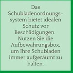 Novaliv Suppent&uuml;tenbox 4er Sparset Schubladen Organizer K&uuml;che - 25 x 12 cm WEISS