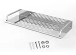 Intirilife Duschablage aus Edelstahl mit 60 x 13 cm - Duschkorb Duschregal...