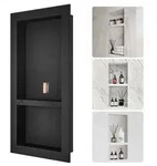 VEVOR Wandnische 10x40,64x81,28cm Duschnische Nische Befliesbar Doppellagig