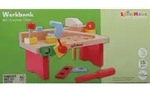 SpielMaus Holz Werkbank 15-teilig, 29 x 14 x 13 cm