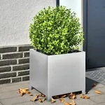 vidaXL Pflanzk&uuml;bel 40x40x40 cm Verzinkter Stahl