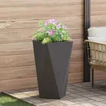 vidaXL Pflanzk&uuml;bel Schwarz 40 x 40 x 75 cm Stahl