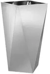 vidaXL Pflanzk&uuml;bel Silber 40 x 40 x 75 cm Verzinkter Stahl