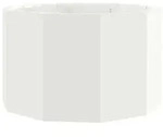 vidaXL Pflanzk&uuml;bel Wei&szlig; 60 x 60 x 35 cm Stahl