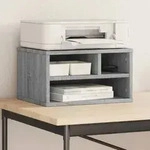 vidaXL Druckerst&auml;nder Grau Sonoma 40x32x22,5 cm Holzwerkstoff