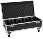 ROADINGER Flightcase 4x PLL-576 CW/WW mit Rollen