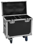 ROADINGER Flightcase 2x TMH-B120 mit Rollen