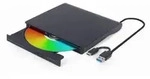 gembird DVW EXT SLIM DVD-USB-031 black USB-C&3.1 DVD8x CD24x Multimedia-Technik