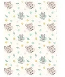 Disney Bambi Flanell Baby-Fleecedecke &ndash; Weicher Komfort in 150 x 110 cm